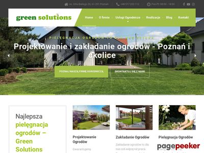 Projektowanie i zakładanie ogrodów Poznań