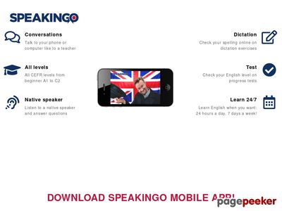 Speakingo.pl - Kurs języka angielskiego online