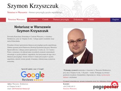 Kancelaria Notarialna Notariusz Szymon Krzyszczuk